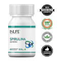 Inlife Spirulina 500mg - Rich Source of Protein, B-Vitamins & Other Nutrients-2 